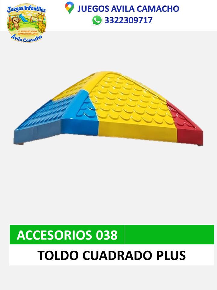 toldo cuadrado plus